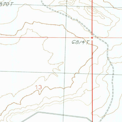 United States Geological Survey Luman Rim, WY (1989, 24000-Scale) digital map