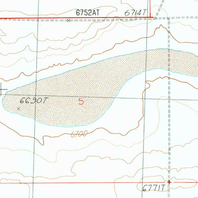 United States Geological Survey Luman Rim, WY (1989, 24000-Scale) digital map