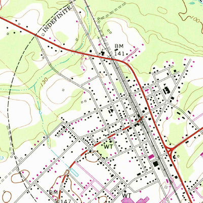 United States Geological Survey Lumber City, GA (1971, 24000-Scale) digital map