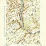 United States Geological Survey Lumberville, PA-NJ (1943, 31680-Scale) digital map