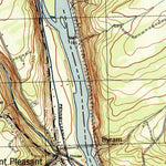 United States Geological Survey Lumberville, PA-NJ (1943, 31680-Scale) digital map