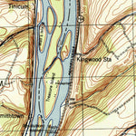 United States Geological Survey Lumberville, PA-NJ (1943, 31680-Scale) digital map