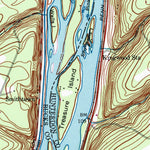United States Geological Survey Lumberville, PA-NJ (1955, 24000-Scale) digital map