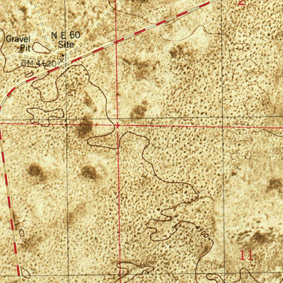 United States Geological Survey Lumley Lake NE, NM (1982, 24000-Scale) digital map