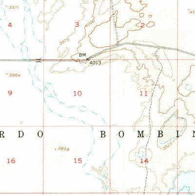 United States Geological Survey Lumley Lake, NM (1948, 62500-Scale) digital map