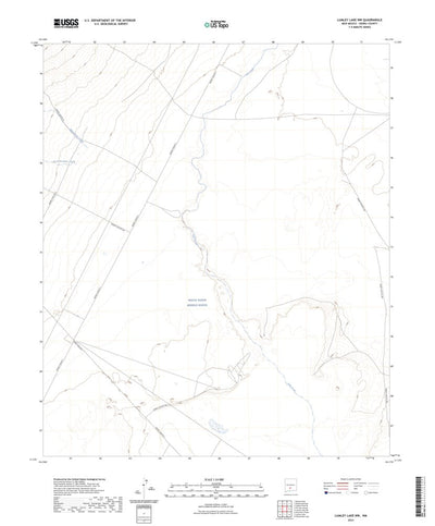 United States Geological Survey Lumley Lake NW, NM (2023, 24000-Scale) digital map
