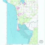 United States Geological Survey Lummi Bay, WA (1952, 24000-Scale) digital map