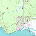 United States Geological Survey Lummi Bay, WA (1952, 24000-Scale) digital map