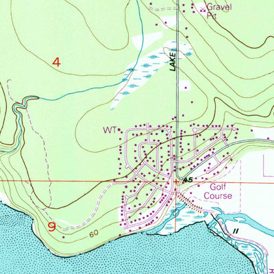 United States Geological Survey Lummi Bay, WA (1952, 24000-Scale) digital map
