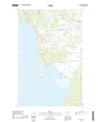 United States Geological Survey Lummi Bay, WA (2020, 24000-Scale) digital map