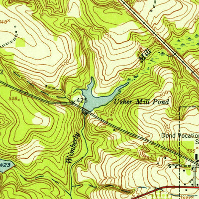 United States Geological Survey Lumpkin, GA (1950, 24000-Scale) digital map
