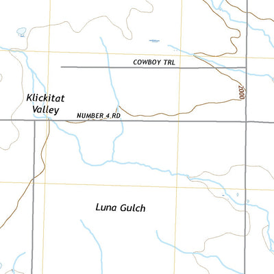 United States Geological Survey Luna Butte, WA (2020, 24000-Scale) digital map