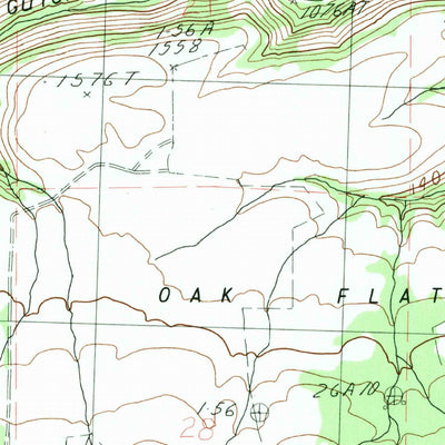 United States Geological Survey Luna Gulch, WA (1983, 24000-Scale) digital map