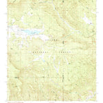 United States Geological Survey Luna Lake, AZ-NM (1991, 24000-Scale) digital map
