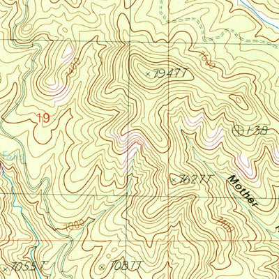 United States Geological Survey Luna Lake, AZ-NM (1991, 24000-Scale) digital map