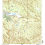 United States Geological Survey Luna Lake, AZ-NM (1997, 24000-Scale) digital map