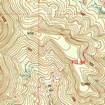United States Geological Survey Luna Lake, AZ-NM (1997, 24000-Scale) digital map