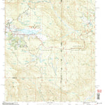United States Geological Survey Luna Lake, AZ-NM (2005, 24000-Scale) digital map