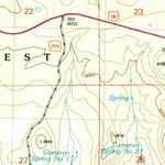 United States Geological Survey Luna Lake, AZ-NM (2005, 24000-Scale) digital map