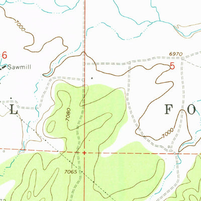 United States Geological Survey Luna, NM (1965, 24000-Scale) digital map