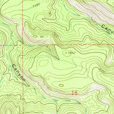 United States Geological Survey Luna, NM (1965, 24000-Scale) digital map