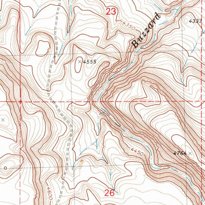 United States Geological Survey Lunch Lake, OR (1980, 24000-Scale) digital map