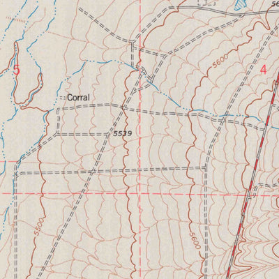 United States Geological Survey Lund, NV (1978, 24000-Scale) digital map