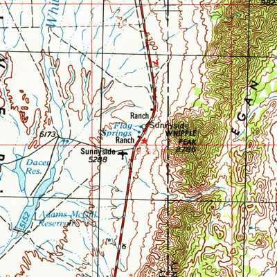United States Geological Survey Lund, NV-UT (1956, 250000-Scale) digital map