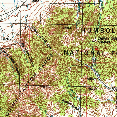 United States Geological Survey Lund, NV-UT (1956, 250000-Scale) digital map
