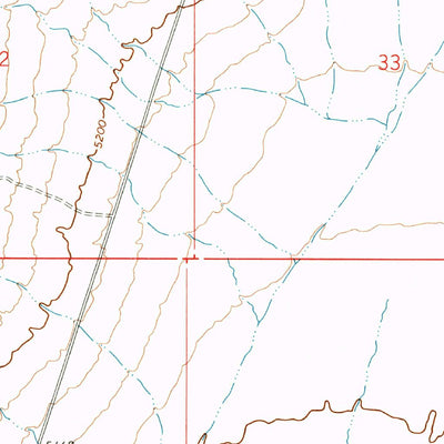 United States Geological Survey Lund, UT (1971, 24000-Scale) digital map