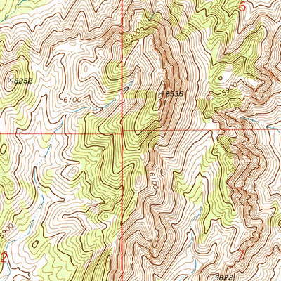 United States Geological Survey Lund, UT (1971, 24000-Scale) digital map