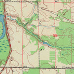United States Geological Survey Lunds, WI (1969, 24000-Scale) digital map