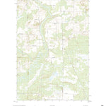 United States Geological Survey Lunds, WI (2022, 24000-Scale) digital map
