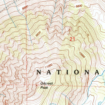 United States Geological Survey Lundy, CA (1994, 24000-Scale) digital map