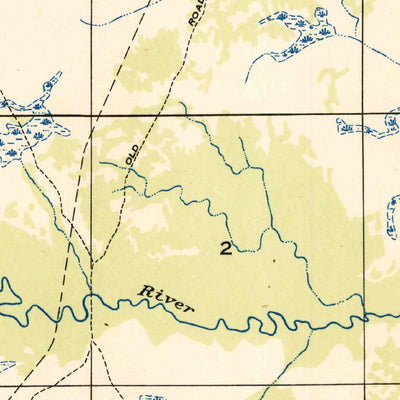 United States Geological Survey Lunita, LA (1947, 31680-Scale) digital map