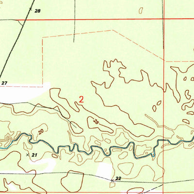 United States Geological Survey Lunita, LA (1994, 24000-Scale) digital map