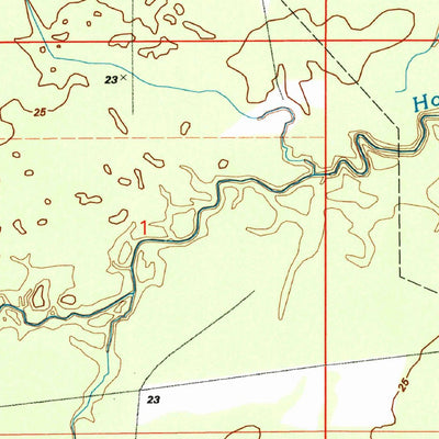 United States Geological Survey Lunita, LA (1994, 24000-Scale) digital map