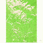 United States Geological Survey Lupine Creek, MT (1964, 24000-Scale) digital map