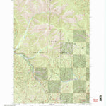 United States Geological Survey Lupine Creek, MT (1999, 24000-Scale) digital map