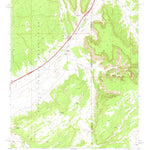 United States Geological Survey Lupton, AZ-NM (1971, 24000-Scale) digital map