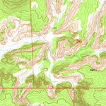 United States Geological Survey Lupton, AZ-NM (1971, 24000-Scale) digital map