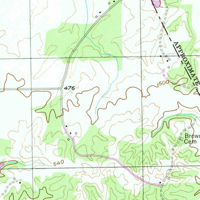 United States Geological Survey Luray, TN (1955, 24000-Scale) digital map