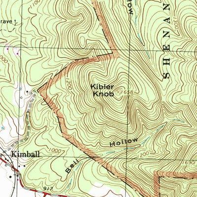 United States Geological Survey Luray, VA (1994, 24000-Scale) digital map