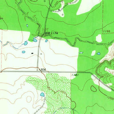 United States Geological Survey Lusk, TX (1965, 24000-Scale) digital map