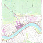 United States Geological Survey Lutcher, LA (1962, 24000-Scale) digital map