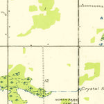 United States Geological Survey Luther, MI (1933, 31680-Scale) digital map