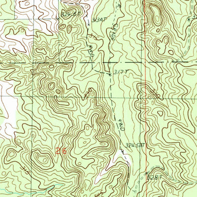 United States Geological Survey Luther, MI (1987, 24000-Scale) digital map