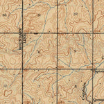 United States Geological Survey Luther, OK (1909, 62500-Scale) digital map
