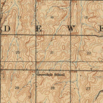United States Geological Survey Luther, OK (1909, 62500-Scale) digital map