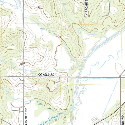 United States Geological Survey Luther, OK (2022, 24000-Scale) digital map